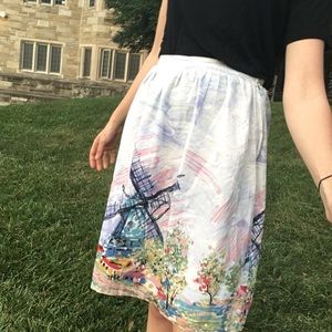 Vintage Windmill skirt